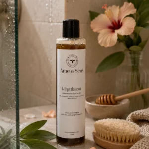 Shampoing Cheveux Gras au Karkadé (Hibiscus) – Régule le Sébum, répare en douceur - 200 ml