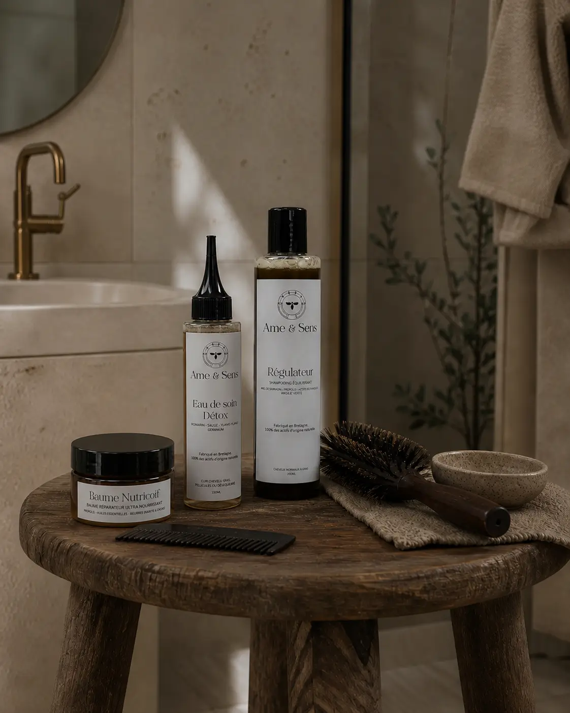 Shampoing régulateur Ame & Sens