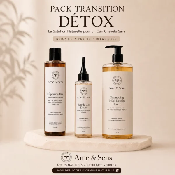 Pack détox - routine capillaire 6 mois