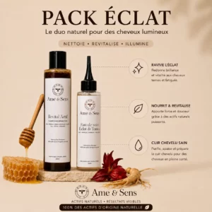 Pack éclat - cheveux ternes ou colorés, routine 3 mois
